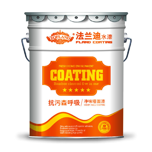 抗污森呼吸净味墙面漆