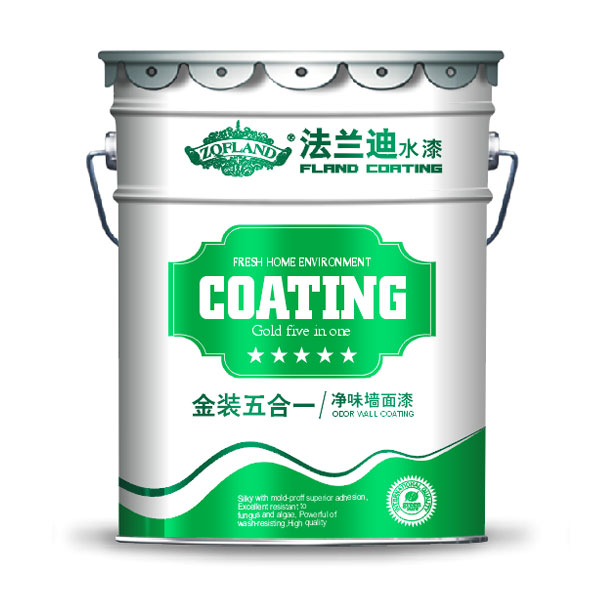 金装五合一净味墙面漆