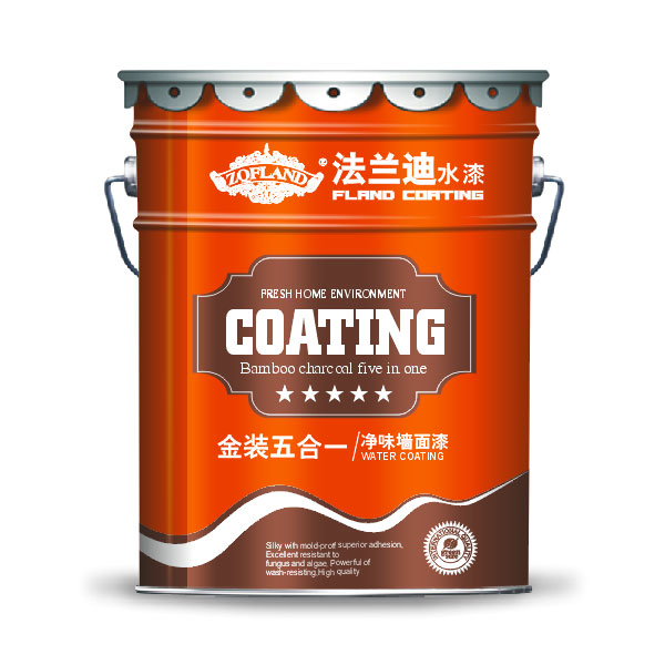 金装五合一净味墙面漆